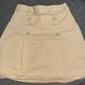 The Children's Place Tan Cream A-Line Mini Skort